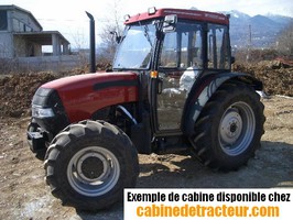 Cabine pour tracteur agricole de marque Case IH