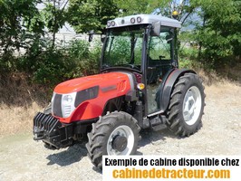Cabine pour tracteur agricole de marque Valtra