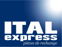 Logo Ital express, cabine de tracteur, spécialiste pièces de rechange, tracteur agricole